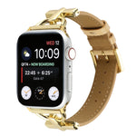 Cinturino per orologio in vera pelle coccodrillo con fibbia a D, For Apple Watch Series 8&7 45mm, For Apple Watch Series 8&7 41mm
