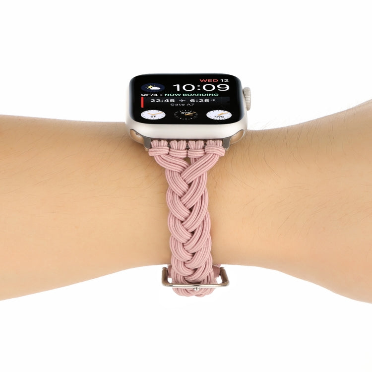 Cinturino per orologio a treccia di nylon elastica singola, For Apple Watch Series 8&7 45mm, For Apple Watch Series 8&7 41mm