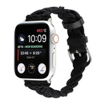 Cinturino per orologio a treccia di nylon elastica singola, For Apple Watch Series 8&7 45mm, For Apple Watch Series 8&7 41mm