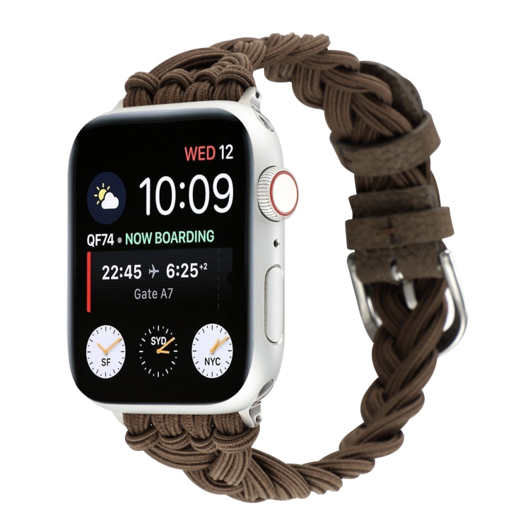 Cinturino per orologio a treccia di nylon elastica singola, For Apple Watch Series 8&7 45mm, For Apple Watch Series 8&7 41mm