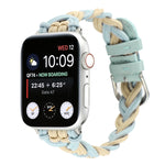 Cinturino per orologio a treccia di nylon elastica singola, For Apple Watch Series 8&7 45mm, For Apple Watch Series 8&7 41mm