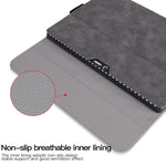 Custodia protettiva antiurto all-inclusive in pelle di pecora, For Microsoft Surface Go 3 / 2 / 1, For Microsoft Surface Pro X, For Microsoft Surface Pro 8, For Microsoft Surface Pro 7+ / 7 / 6 / 5 / 4