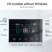 Termostato con schermo LED intelligente wireless serie BHT-8000RF-VA senza WiFi, Electric Heating, Electric Boiler Heating, Boiler Heating, Water Heating, Hydroelectric Heating, Water Boiler Heating