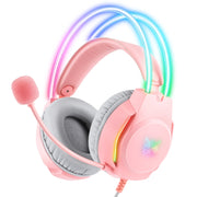 Cuffia da gioco cablata X26 USB + 3,5 mm RGB, X26