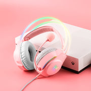 Cuffia da gioco cablata X26 USB + 3,5 mm RGB, X26