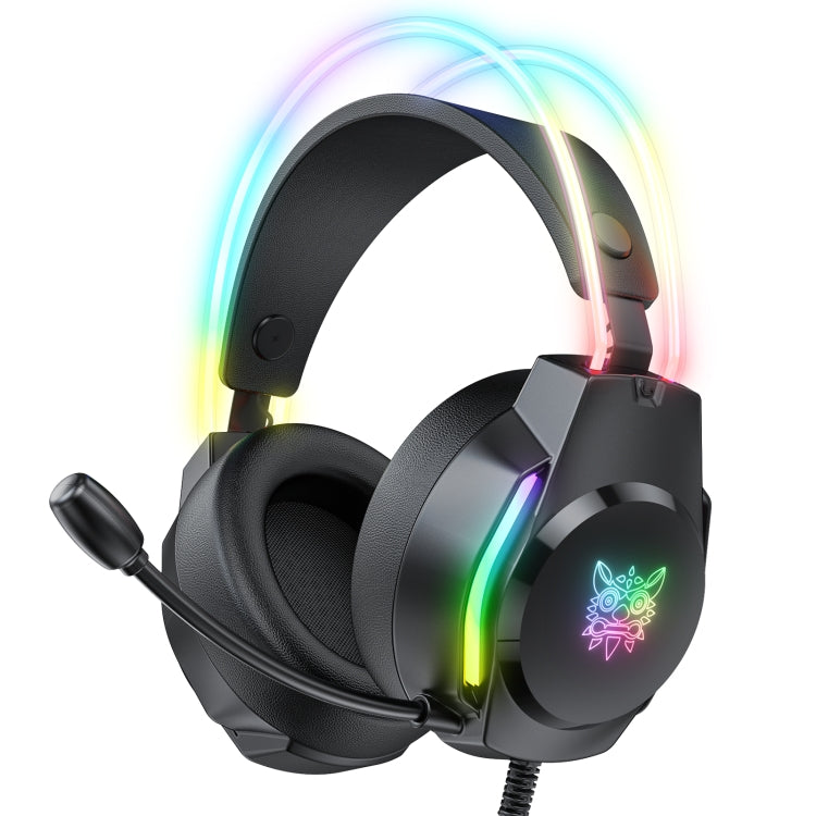 Cuffia da gioco cablata X26 USB + 3,5 mm RGB, X26