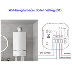 Termostato WiFi riscaldamento 220V per cassette standard