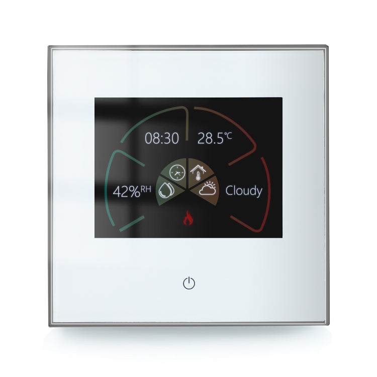 Termostato per riscaldamento domestico intelligente 220V Termostato WiFi per riscaldamento elettrico con cavo sensore esterno, BHT-2002GBLM