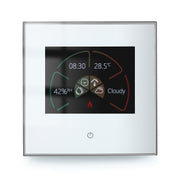Termostato per riscaldamento domestico intelligente 220V Termostato WiFi per riscaldamento elettrico con cavo sensore esterno, BHT-2002GBLM