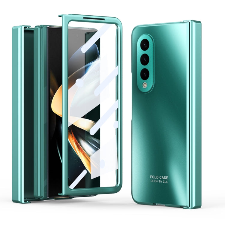 Custodia per telefono all-inclusive pieghevole galvanica integrata, For Samsung Galaxy Z Fold4 5G