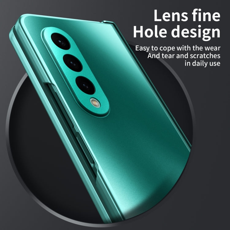 Custodia per telefono all-inclusive pieghevole galvanica integrata, For Samsung Galaxy Z Fold4 5G