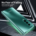Custodia per telefono all-inclusive pieghevole galvanica integrata, For Samsung Galaxy Z Fold4 5G