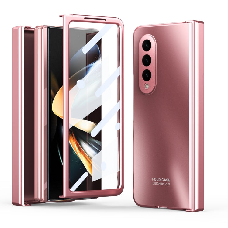 Custodia per telefono all-inclusive pieghevole galvanica integrata, For Samsung Galaxy Z Fold4 5G