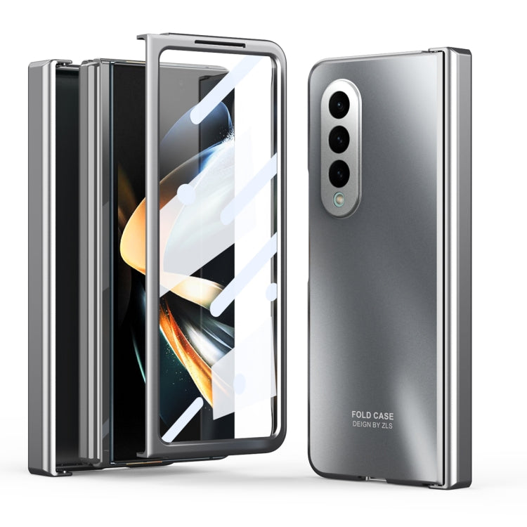 Custodia per telefono all-inclusive pieghevole galvanica integrata, For Samsung Galaxy Z Fold4 5G