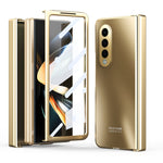 Custodia per telefono all-inclusive pieghevole galvanica integrata, For Samsung Galaxy Z Fold4 5G