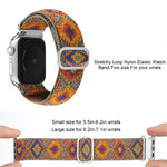 Cinturino in nylon elastico con fibbia, For Apple Watch Series 8&7 45mm
