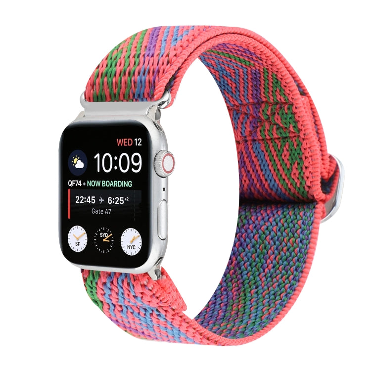 Cinturino in nylon elastico con fibbia, For Apple Watch Series 8&7 45mm