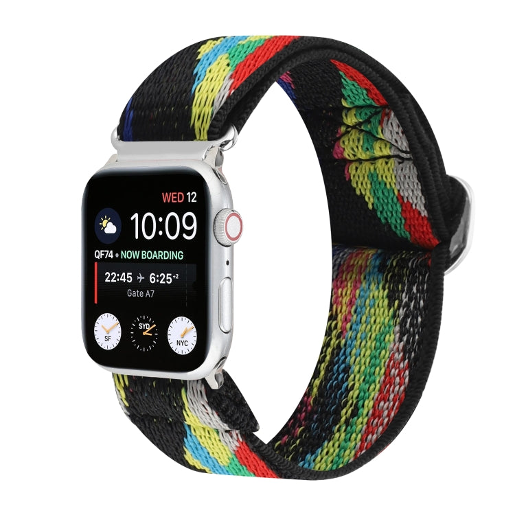 Cinturino in nylon elastico con fibbia, For Apple Watch Series 8&7 45mm
