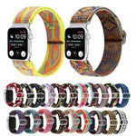 Cinturino in nylon elastico con fibbia, For Apple Watch Series 8&7 45mm