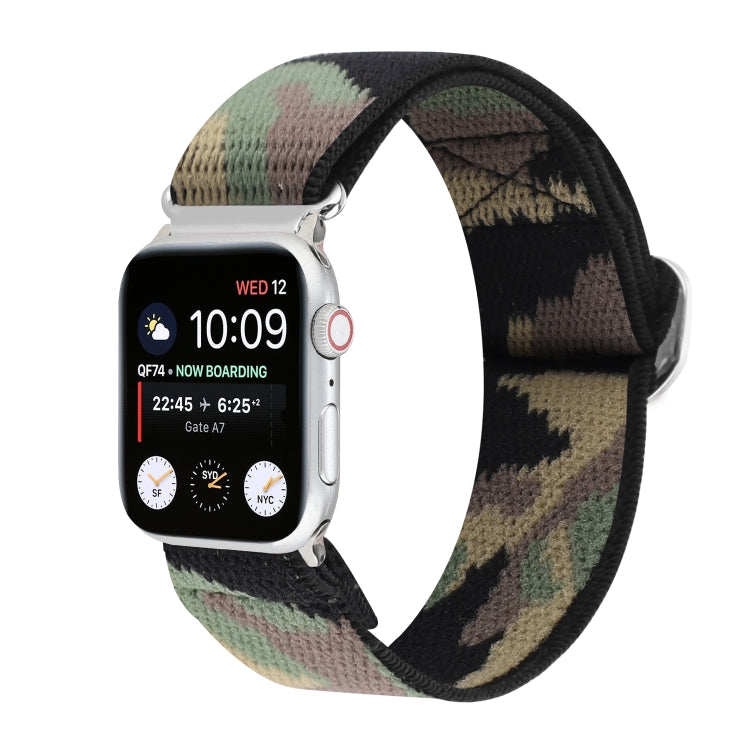 Cinturino in nylon elastico con fibbia, For Apple Watch Series 8&7 41mm