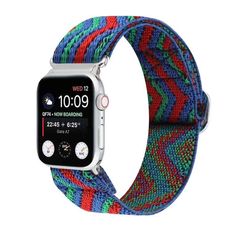 Cinturino in nylon elastico con fibbia, For Apple Watch Series 8&7 41mm