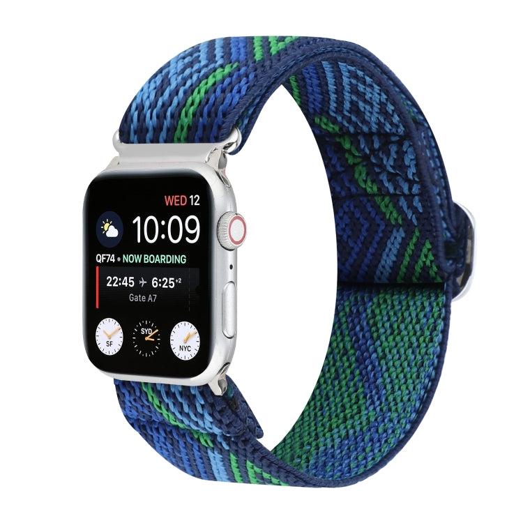 Cinturino in nylon elastico con fibbia, For Apple Watch Series 8&7 41mm