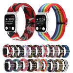 Cinturino in nylon elastico con fibbia, For Apple Watch Series 8&7 41mm