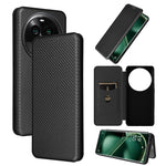 Custodia per telefono in pelle con vibrazione in fibra di carbonio, For OPPO Find X6, For OPPO Find X6 Pro 5G, For Realme V30 / V30T, For Blackview A85