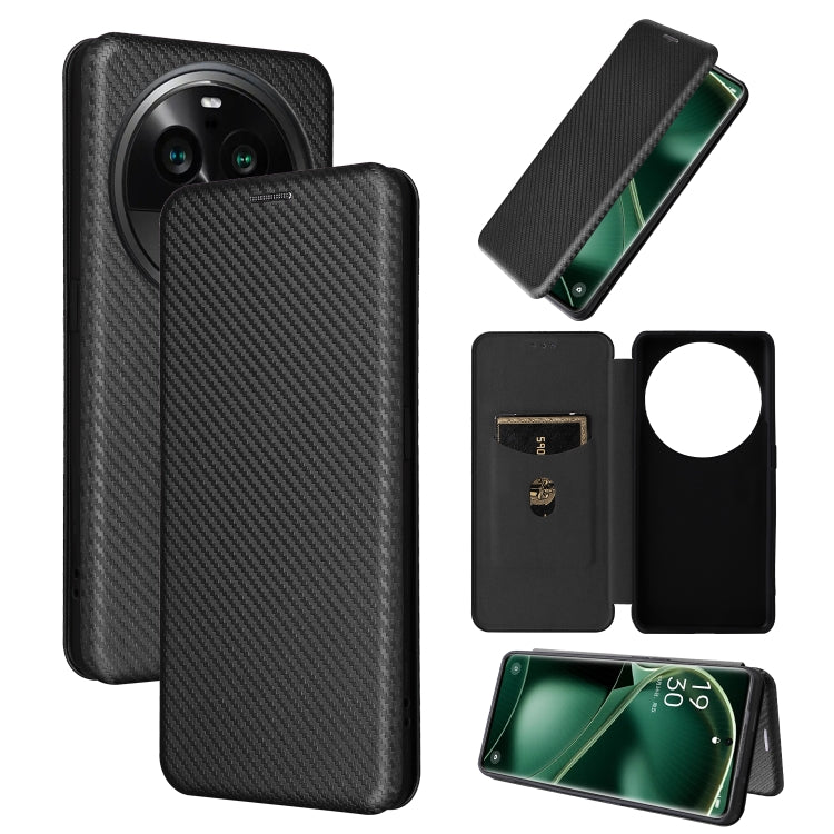 Custodia per telefono in pelle con vibrazione in fibra di carbonio, For OPPO Find X6, For OPPO Find X6 Pro 5G, For Realme V30 / V30T, For Blackview A85