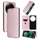 Custodia per telefono in pelle con vibrazione in fibra di carbonio, For OPPO Find X6, For OPPO Find X6 Pro 5G, For Realme V30 / V30T, For Blackview A85