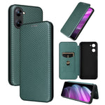 Custodia per telefono in pelle con vibrazione in fibra di carbonio, For OPPO Find X6, For OPPO Find X6 Pro 5G, For Realme V30 / V30T, For Blackview A85