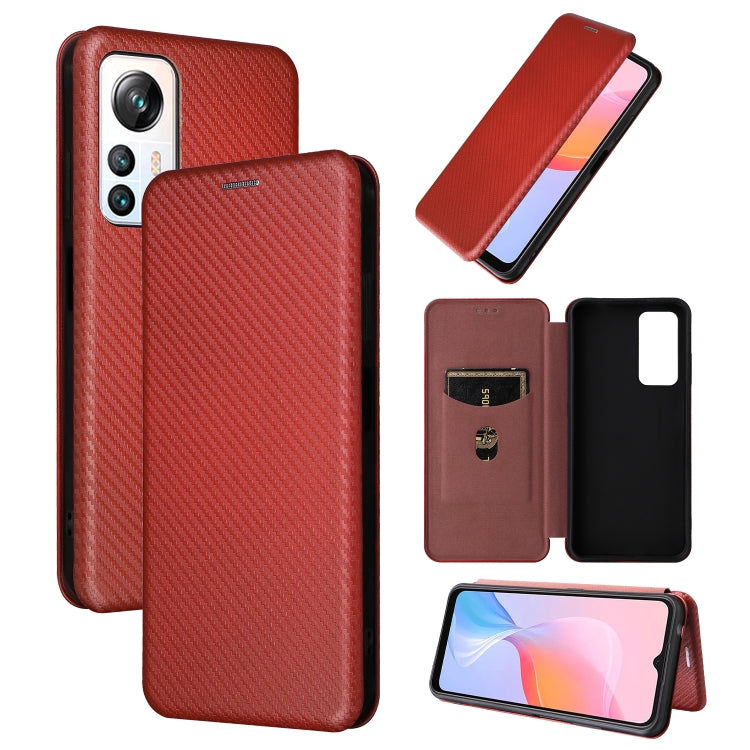 Custodia per telefono in pelle con vibrazione in fibra di carbonio, For OPPO Find X6, For OPPO Find X6 Pro 5G, For Realme V30 / V30T, For Blackview A85