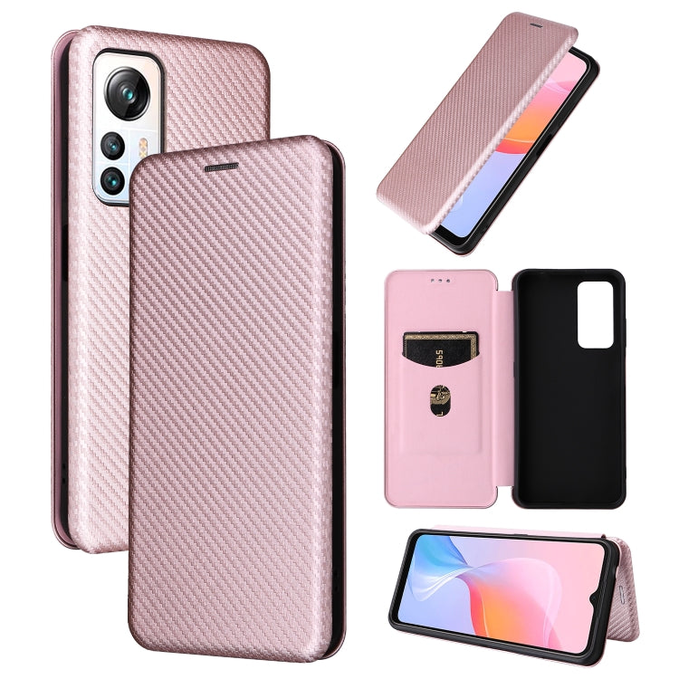Custodia per telefono in pelle con vibrazione in fibra di carbonio, For OPPO Find X6, For OPPO Find X6 Pro 5G, For Realme V30 / V30T, For Blackview A85