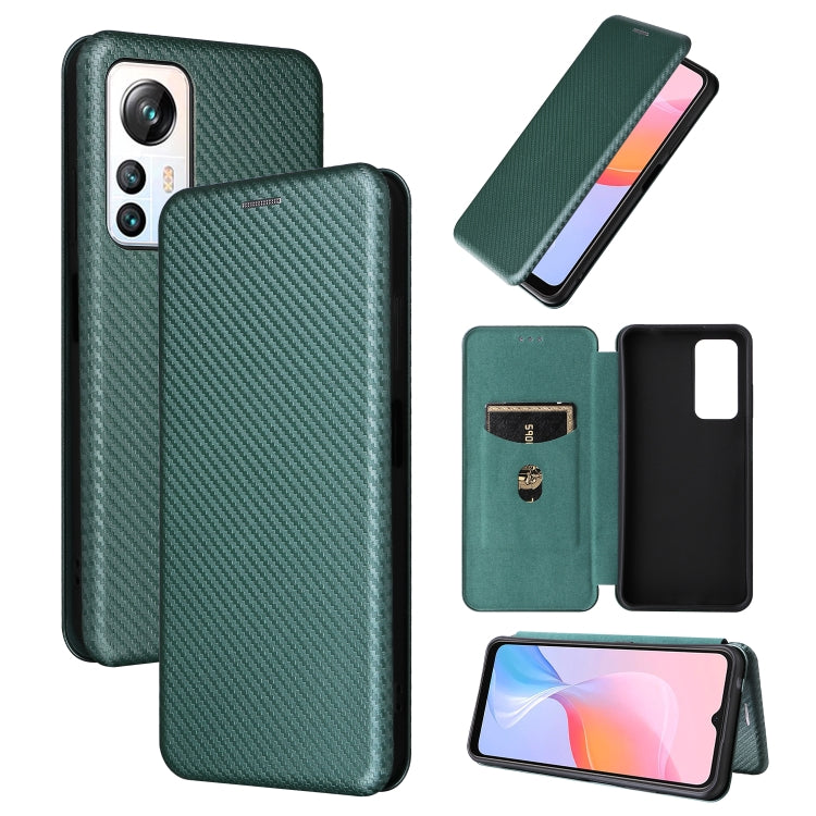 Custodia per telefono in pelle con vibrazione in fibra di carbonio, For OPPO Find X6, For OPPO Find X6 Pro 5G, For Realme V30 / V30T, For Blackview A85