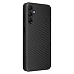 Custodia per telefono in pelle con vibrazione in fibra di carbonio, For Samsung Galaxy M14 5G Global