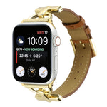 Cinturino per orologio in vera pelle tinta unita con fibbia a D, For Apple Watch Series 8&7 45mm, For Apple Watch Series 8&7 41mm