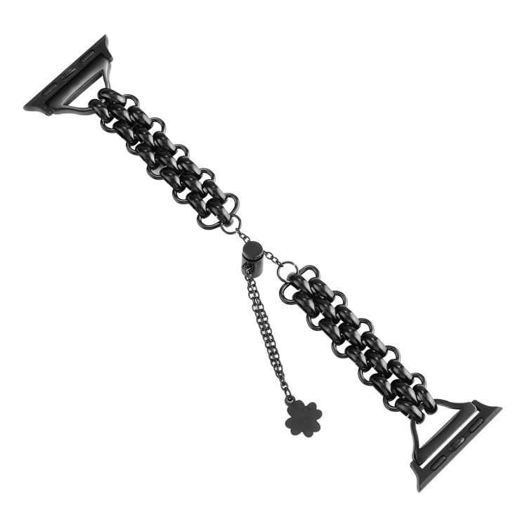 Cinturino in metallo con catena a doppia fila, For Apple Watch Series 8&7 45mm, For Apple Watch Series 8&7 41mm