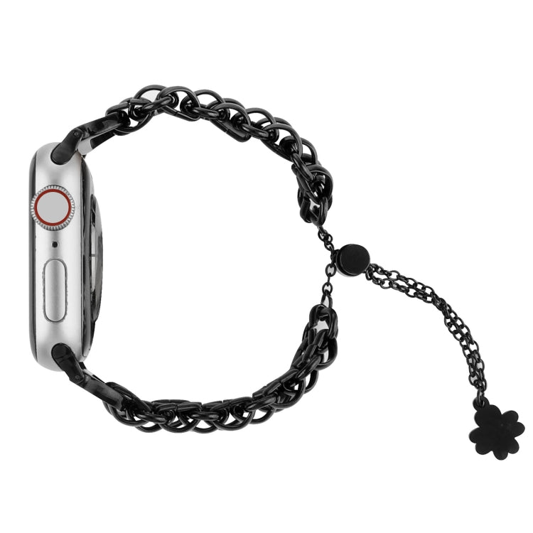 Cinturino in metallo con catena a doppia fila, For Apple Watch Series 8&7 45mm, For Apple Watch Series 8&7 41mm