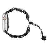 Cinturino in metallo con catena a doppia fila, For Apple Watch Series 8&7 45mm, For Apple Watch Series 8&7 41mm