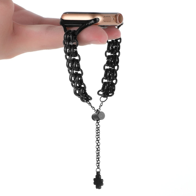 Cinturino in metallo con catena a doppia fila, For Apple Watch Series 8&7 45mm, For Apple Watch Series 8&7 41mm