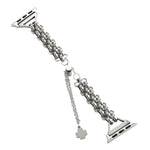 Cinturino in metallo con catena a doppia fila, For Apple Watch Series 8&7 45mm, For Apple Watch Series 8&7 41mm