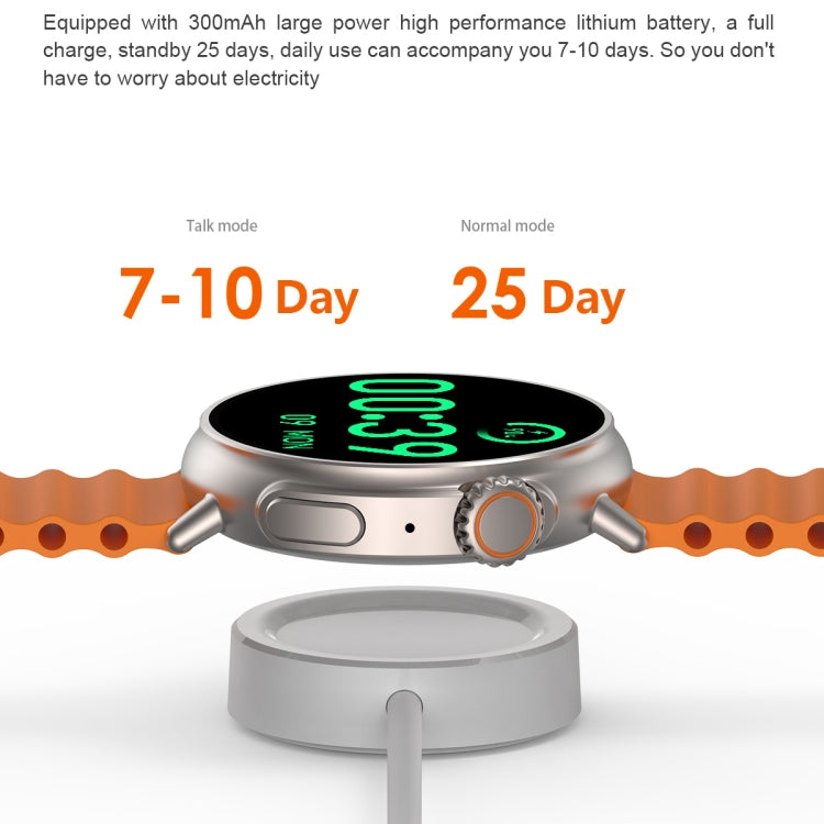 MT30 Smart Watch con cinturino in TPU con schermo HD da 1,6 pollici supporta chiamate vocali/monitoraggio dell'ossigeno nel sangue, TPU Strap