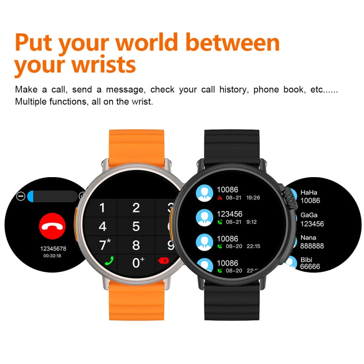 MT30 Smart Watch con cinturino in TPU con schermo HD da 1,6 pollici supporta chiamate vocali/monitoraggio dell'ossigeno nel sangue, TPU Strap