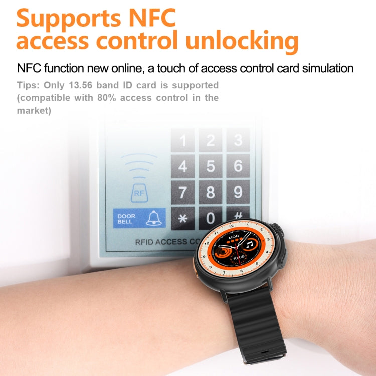 MT30 Smart Watch con cinturino in TPU con schermo HD da 1,6 pollici supporta chiamate vocali/monitoraggio dell'ossigeno nel sangue, TPU Strap