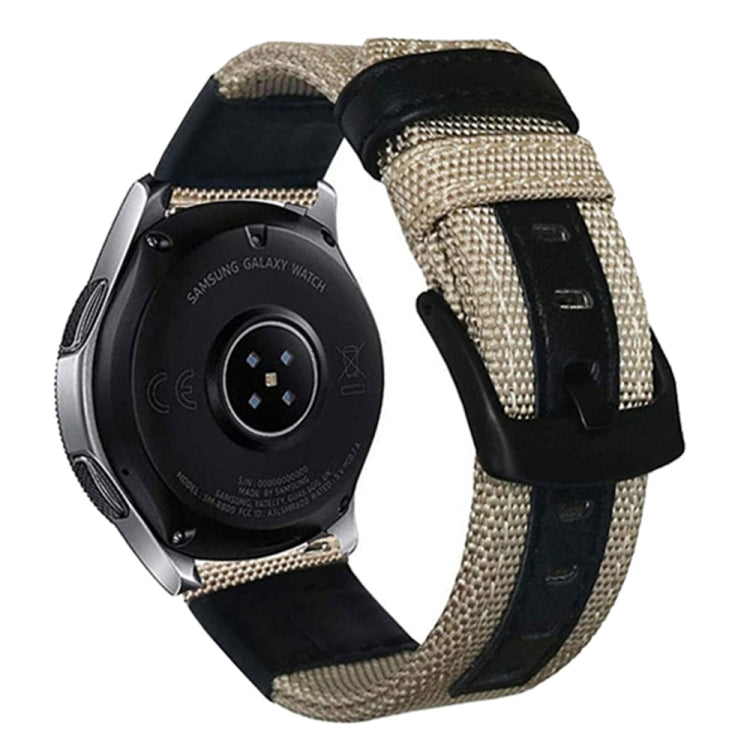 Cinturino universale in pelle di nylon, 20mm, 22mm