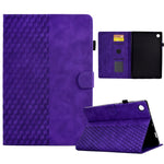 Custodia per tablet in pelle goffrata rombo, For Huawei MatePad SE