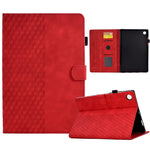 Custodia per tablet in pelle goffrata rombo, For Huawei MatePad SE