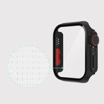 Custodia per orologio da film per PC con pulsante staccabile, For Apple Watch Series 9 / 8 / 7 41mm, For Apple Watch Series SE 2025 / SE 2 / 6 / SE / 5 / 4 40mm, For Apple Watch SE 2025 / SE 2 / 6 / SE / 5 / 4 40mm                                      ...