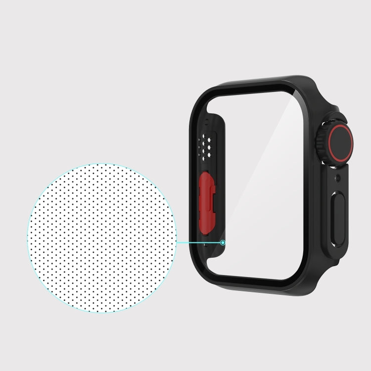 Custodia per orologio da film per PC con pulsante staccabile, For Apple Watch Series 9 / 8 / 7 41mm, For Apple Watch Series SE 2025 / SE 2 / 6 / SE / 5 / 4 40mm, For Apple Watch SE 2025 / SE 2 / 6 / SE / 5 / 4 40mm                                      ...