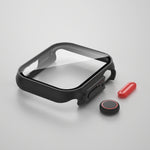Custodia per orologio da film per PC con pulsante staccabile, For Apple Watch Series 9 / 8 / 7 41mm, For Apple Watch Series SE 2025 / SE 2 / 6 / SE / 5 / 4 40mm, For Apple Watch SE 2025 / SE 2 / 6 / SE / 5 / 4 40mm                                      ...